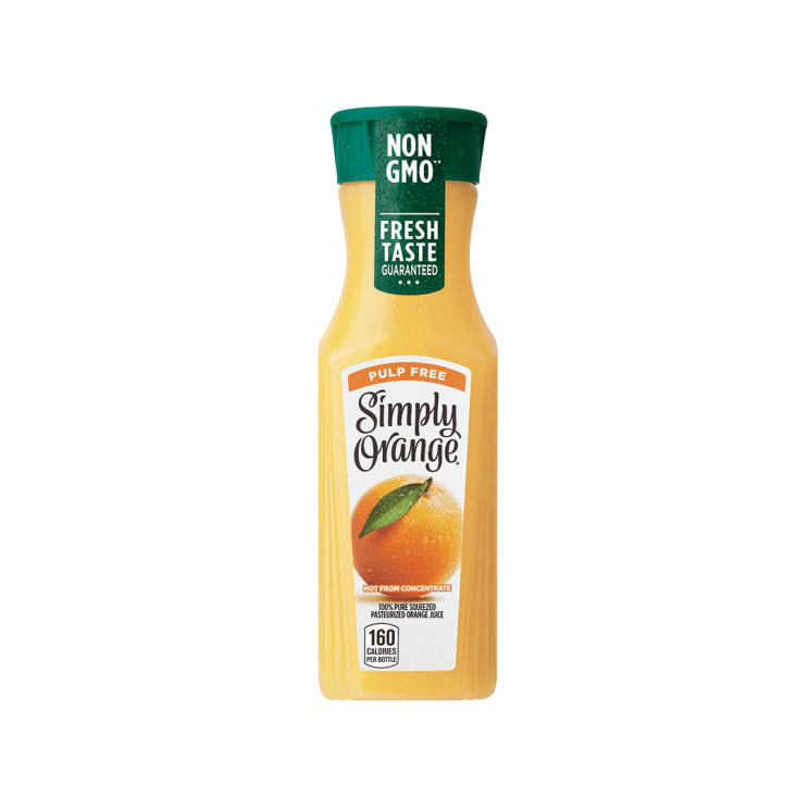 Simply Orange® in a bottle.