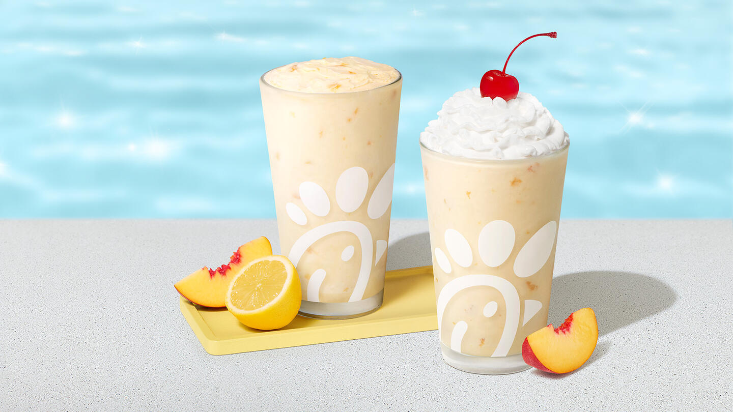 When and where is the Peach Milkshake available? | Chick-fil-A Canada