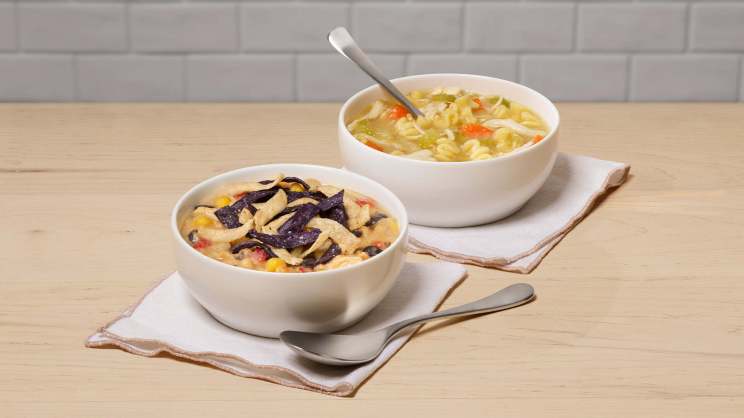 Chick-fil-A Tortilla Soup Winter Release offerings.