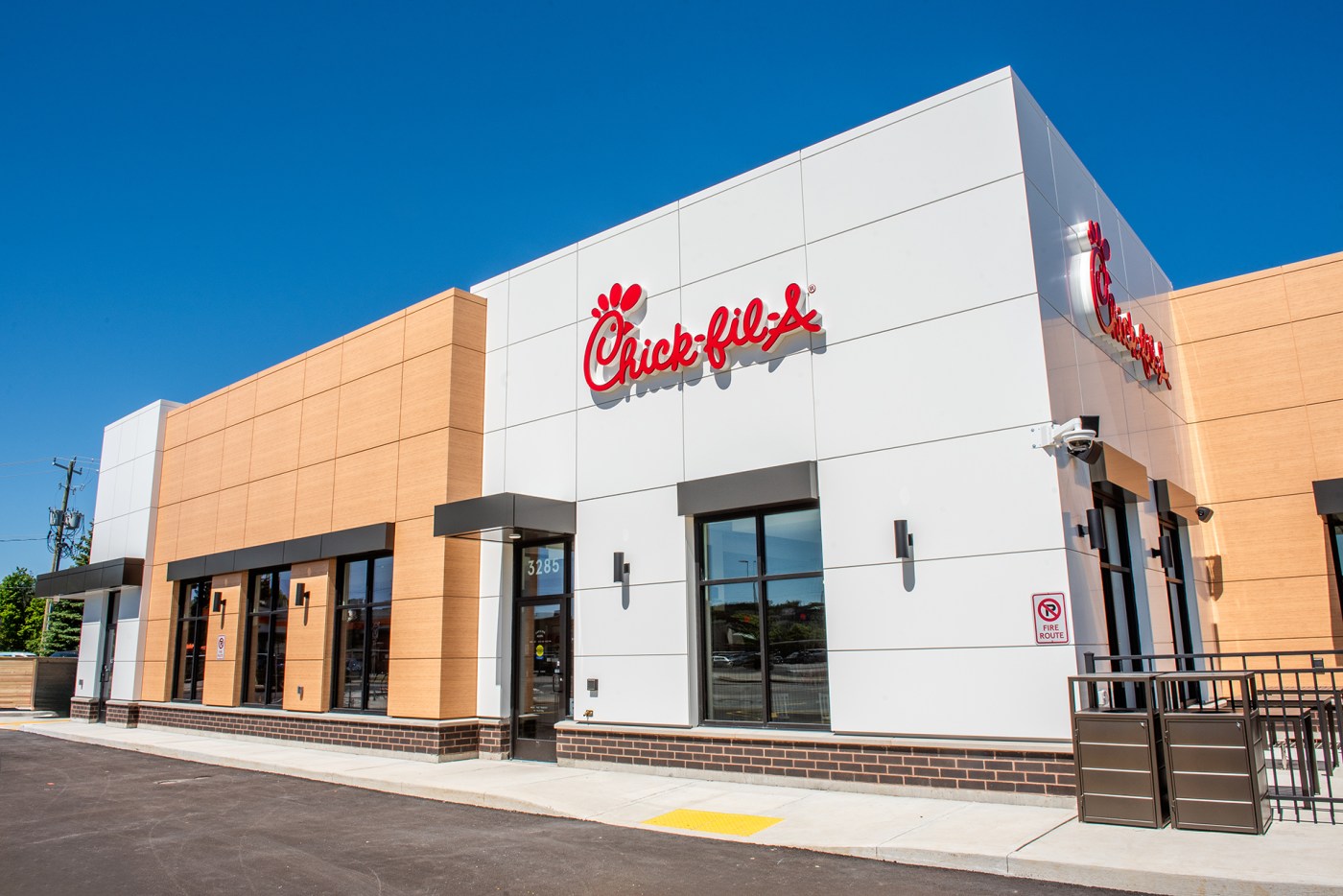 A Chick-fil-A Restaurant in Canada.